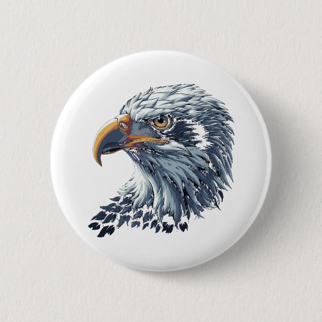 Adlerkopf Button (Vorderseite)