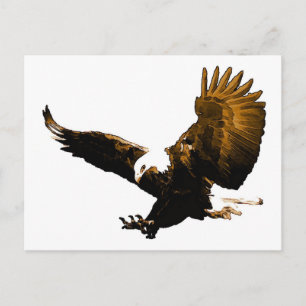 Adlerlandung Postkarte