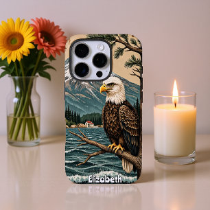 Adlers Stille: Majestät des Berges iPhone 16 Pro Hülle