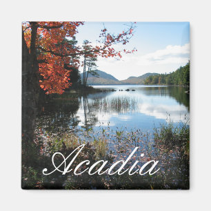 Adlersee, Herbst, Acadia Nationalpark, Maine Magnet