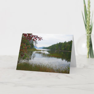 Adlersee und Blätter des Roten Apfels II Karte