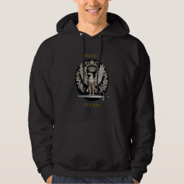 Adlerstärke und Freiheit Hoodie