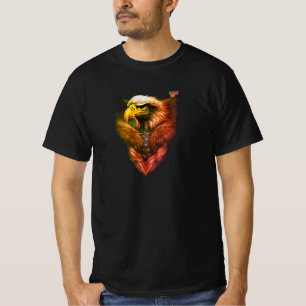 Adlerstolz Kristall-Emblem Sieg T-Shirt