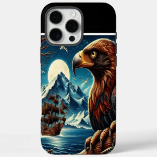 Adlerwache über dem Meer iPhone 16 Pro Max Hülle