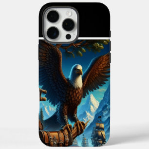 Adlerwacht über entfernte Schiffe iPhone 16 Pro Max Hülle