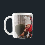 Adlige Familienferien Weihnachten Foto Tasse<br><div class="desc">Die schönste Zeit des Jahres ist wieder hier, und die Suche nach einzigartigen, unvergesslichen Geschenken ist an. Aber mit dieser bezaubernden Weihnachts-Foto-Tasse, könnte Ihre Suche vorbei sein, bevor es überhaupt begann! Ob Großeltern, Eltern oder Großeltern: Jeder wird gerne diese einmalige Tasse geben und erhalten, die sich an Fotos des Lieblingskinders...</div>
