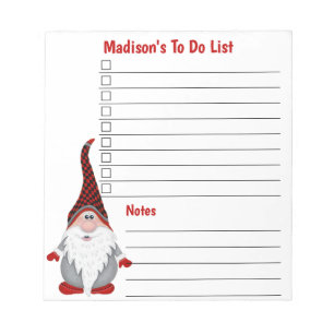 Adlige Gnome-Kids Personalisiert zu finden Notizblock