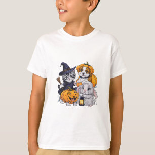 Adlige Halloween-Ritter: Spooky Fun für Kinder T-Shirt