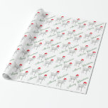Adlige Saanen Goat Christmas Wrapping Paper Geschenkpapier<br><div class="desc">Die bezaubernde Saanen mit ihrer Weihnachtsmannmütze schmücken das coole Weihnachtspapier dieses Ziegenliebhabers. Frohe Weihnachten in grünem Skripttext geschrieben - Sie können den Text anpassen,  wenn Sie möchten</div>