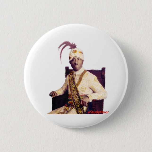 Adliger zeichnete Ali Button (Vorderseite)