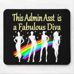 ADMIN ASST IST EINE FABULOSE DIVA MOUSEPAD