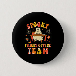 Admin Istant Spooky Front Office Team Halloween SC Button
