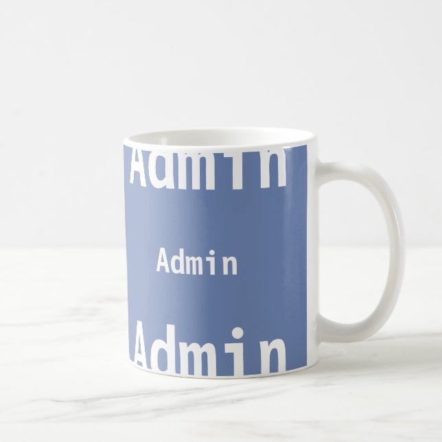 Admin-Tasse Kaffeetasse (Rechts)