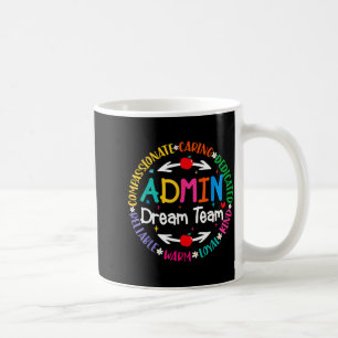 Admin-Traumteam zurück zur Schule Front Office Kaffeetasse