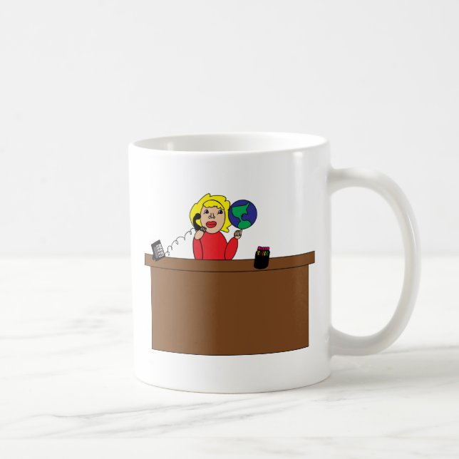 Administrative Berufliche Welt personalisieren Kaffeetasse (Rechts)