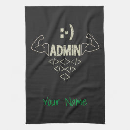 Administrator IT Sysadmin Informatiker Geschirrtuch
