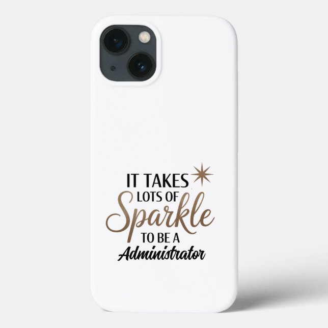 Administrator Sparkle Case-Mate iPhone Hülle (Rückseite)