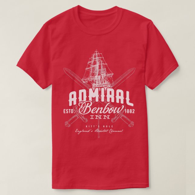Admiral Benbow Inn TShirt (Design vorne)