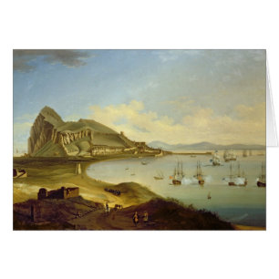 Admiral des blauen Geschwaders, das bei Gibraltar