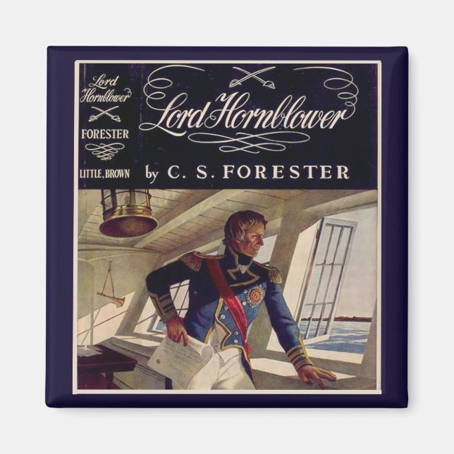 Admiral Hornblower Book Jacket Magnet (Vorne)