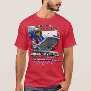 Admiral Kuznetsov Russische Marine T-Shirt