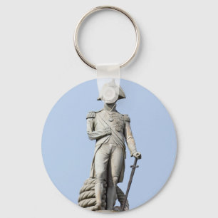 Admiral Nelson - Große Briten - Pro-Foto Schlüsselanhänger