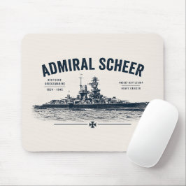 Admiral Scheer Mauspad