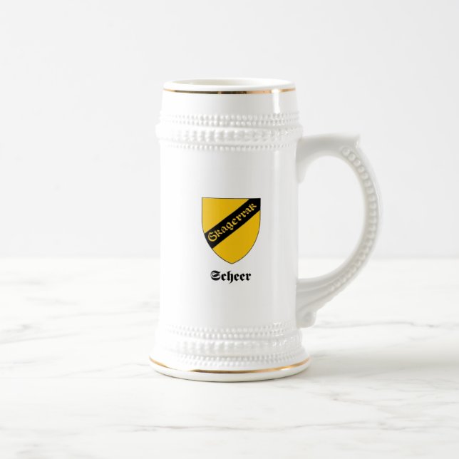 Admiral Scheer Sailors Stein Bierglas (Rechts)