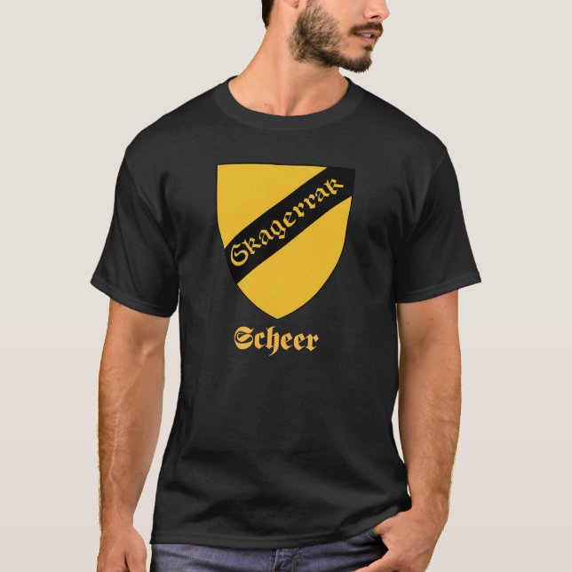 Admiral Scheer Wappen T-Shirt (Vorderseite)
