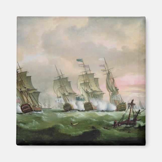 Admiral Sir Edward Hawke Magnet (Vorne)