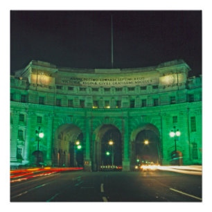 Admiralty Arch Trafalgar Square London Poster