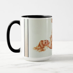 Admiration Button-up Girl-Tour durch Alberto Varga Tasse