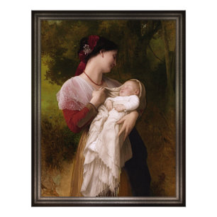 Admiration von Mutter durch William Adolphe Bougue Fotodruck