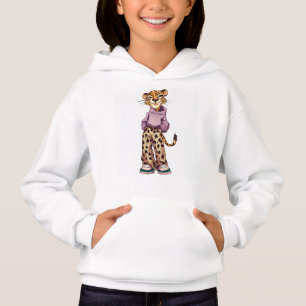 ado cool dessin animé de tigre amusant T-shirt