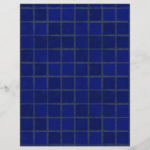 Adobe Cobalt Blue Tiles Craft Craft Papier