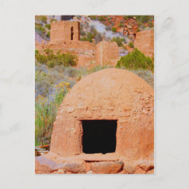 Adobe Oven in New Mexico Postkarte