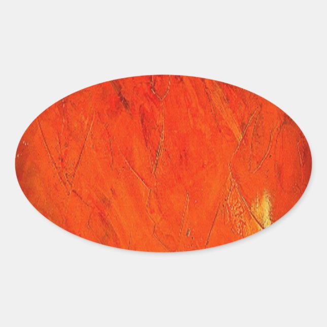 Adobe Shadows Ovaler Aufkleber (Vorderseite)