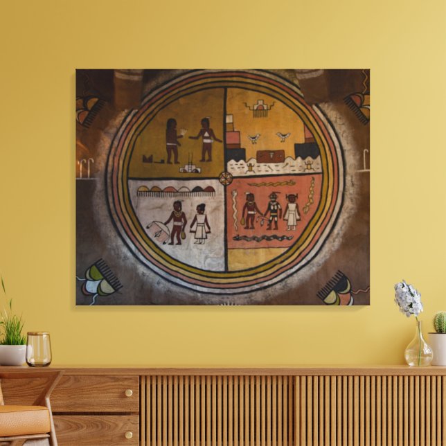 Adobe-Wandkunst Leinwanddruck (Insitu (Wohnzimmer))