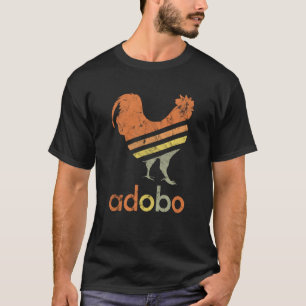 Adobo-Hähnchen Tiere Bauern Orange T-Shirt