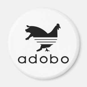 Adobo-Huhn-Schweinefleisch Magnet