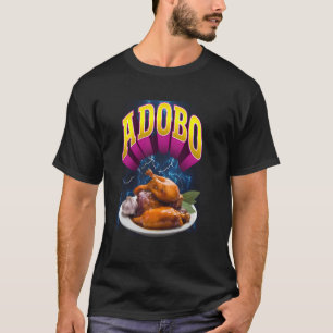 Adobo Meme Bootleg Rap Stil 90er Vintage Lustig T-Shirt