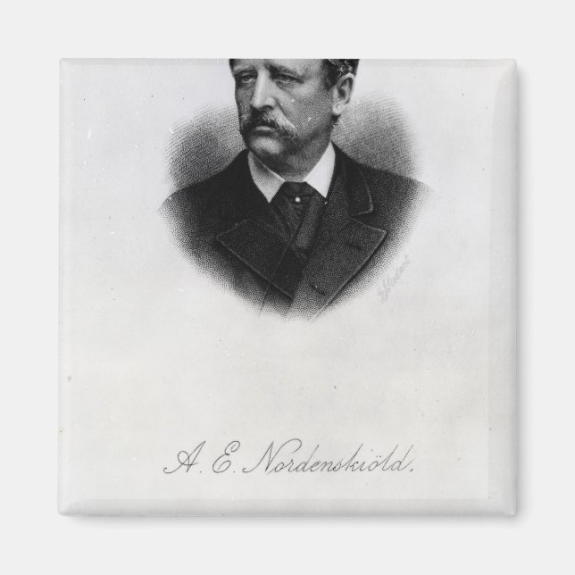 Adolf Erik Nordenskiold, 1880 Magnet (Vorne)
