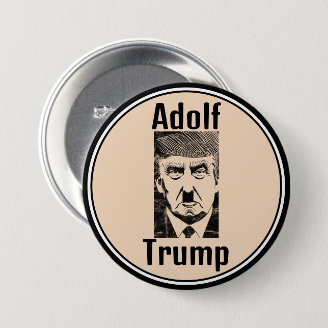 Adolf Trump Button (Vorne & Hinten)