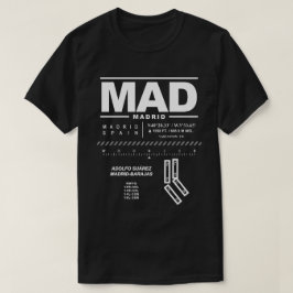 Adolfo Suárez Madrid-Barajas Airport MAD T - Shirt