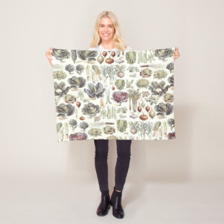 Adolphe Millot Gemüsemuster Fleece Blanket
