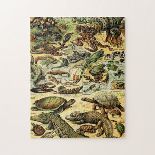 Adolphe Millot Reptiles 2 Puzzle