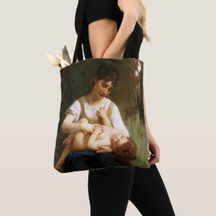 Adolphus Child and Tee von William Bouguereau Tasche