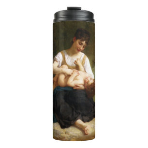 Adolphus Child and Tee von William Bouguereau Thermosbecher