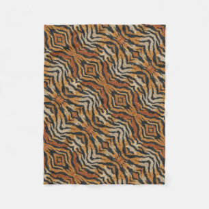 ADOM Abstract Tiger Stripe Decke