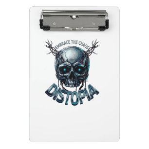 ADOM "Embrace the Chaos" Damen-T-Shirt Mini Klemmbrett